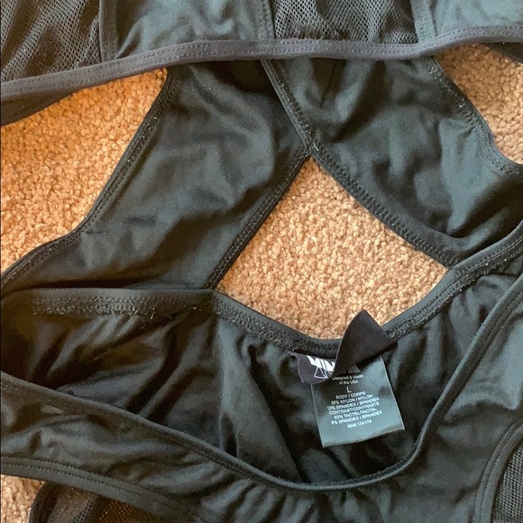 Minimale Animale The Stephanie Swimsuit Black Mesh - Picture 3 of 5